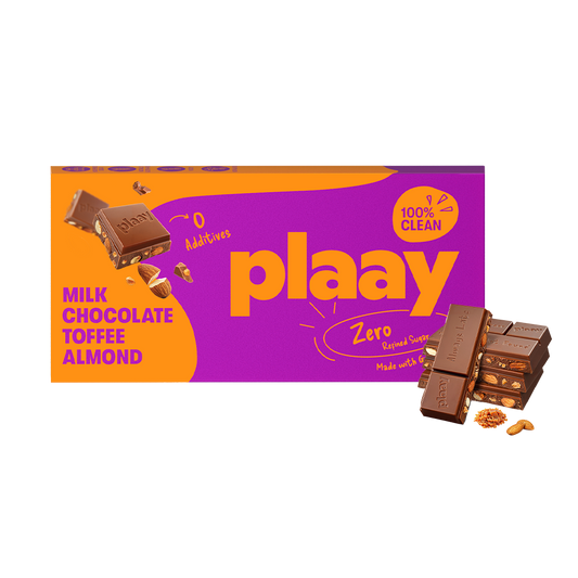 Milk Chocolate with Toffee Almond