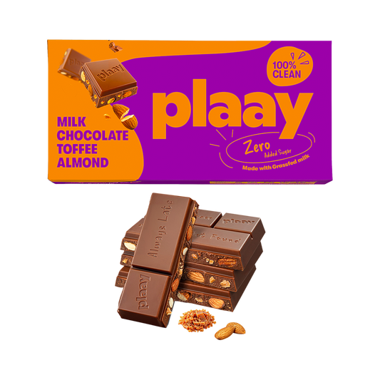 Milk Chocolate with Toffee Almond