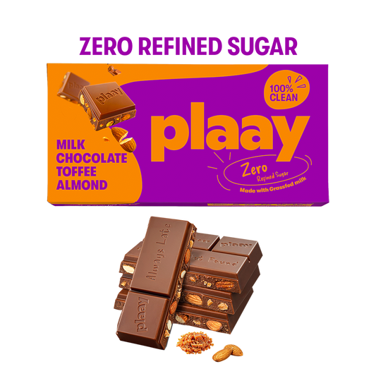 Milk Chocolate with Toffee Almond