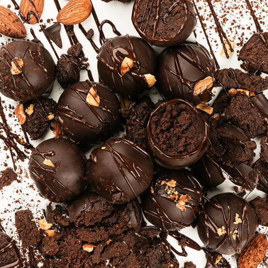 Almond Brownie Chocolate Truffles 10x60g