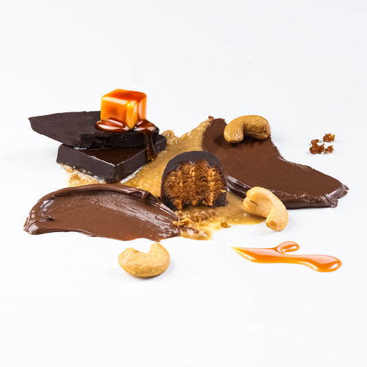 Cashew Caramel Chocolate Truffles 10x30g