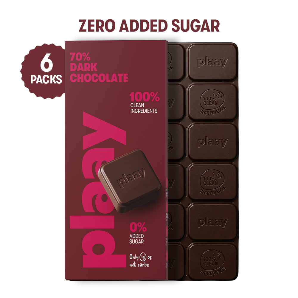 70% Dark Chocolate Slab 6 x 80g