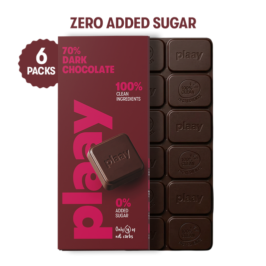70% Dark Chocolate Bar 6 x 80g