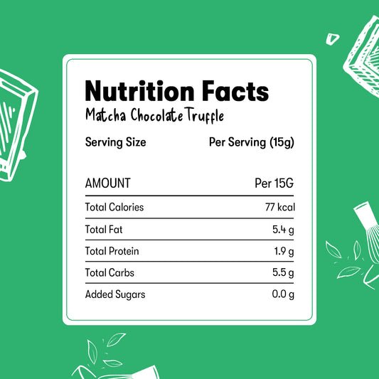 Matcha Chocolate Truffle 60g