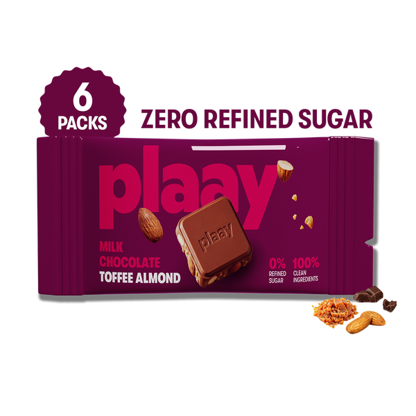 Milk Chocolate Toffee Almond Slab 6 x 35g