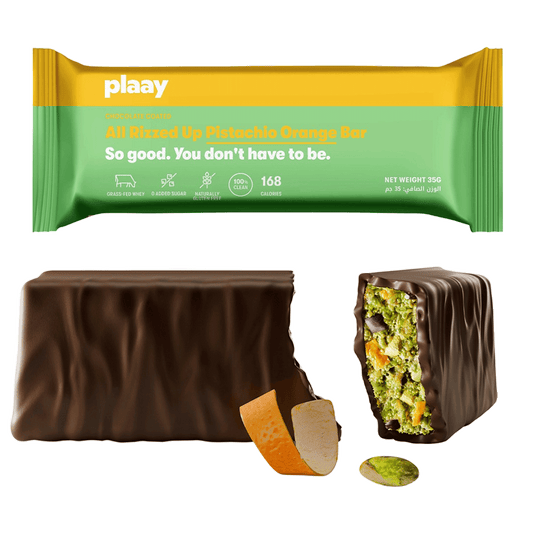 Pistachio Orange Bar 35g