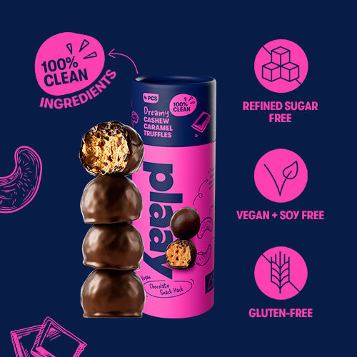 Cashew Caramel Chocolate Truffles 2 x 60g